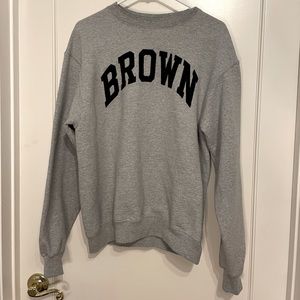 brown university crewneck sweatshirt